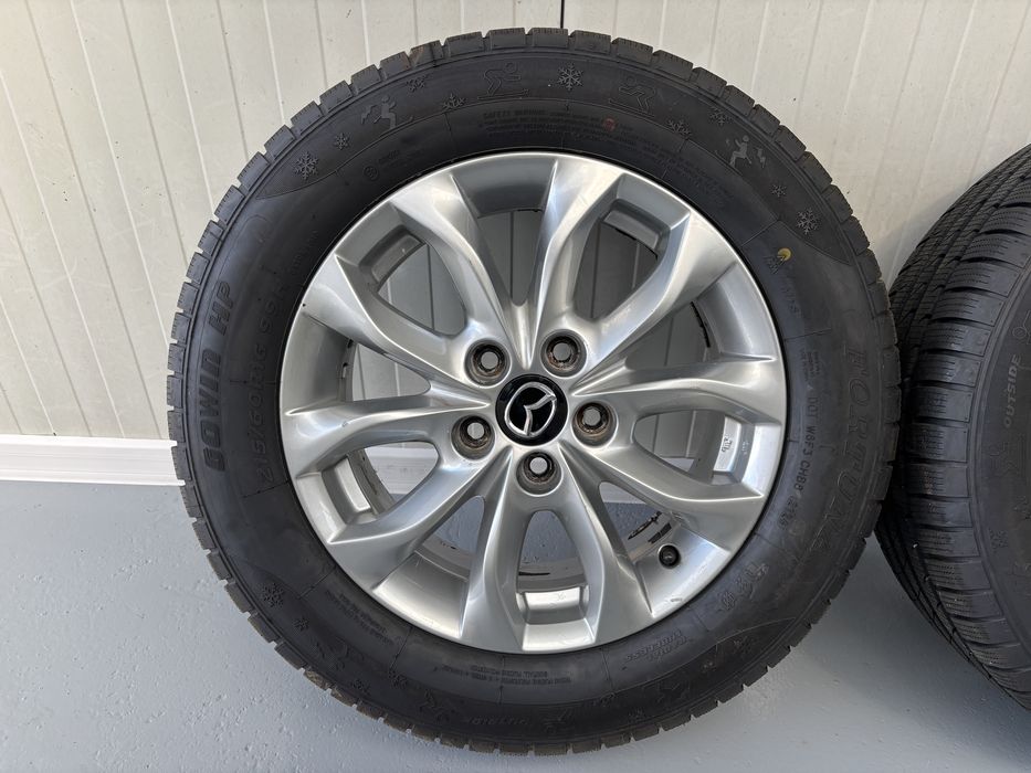 ЛетиДжантиMAZDA 16* 5х114.3*66.6* 6.5J*ET50+НОВИ Зимнигуми215/60/16