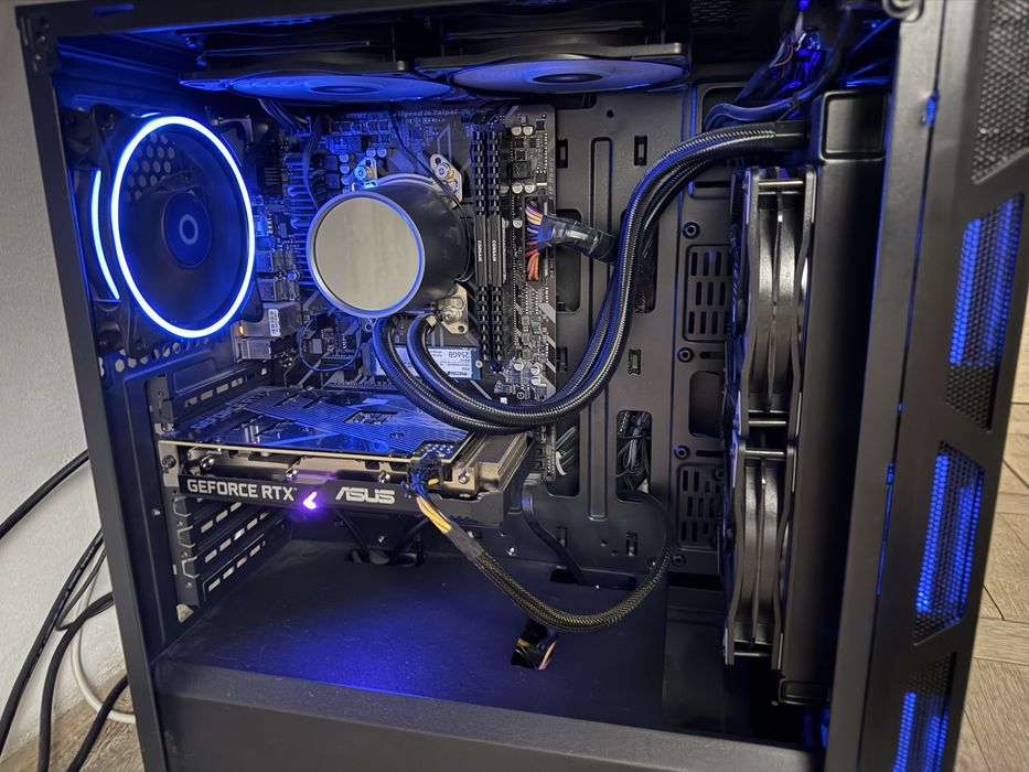 Vand pc gaming ryzen 5 5600x rtx 3060 12 gb 32 gb ram