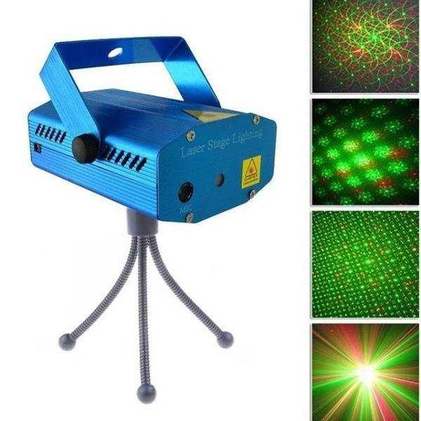 Mini proiector laser verde rosu