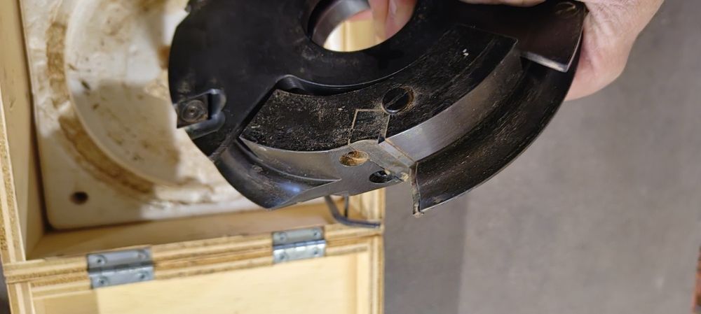 Фрезова Глава за изработка на Масивни Вратички Elbe PP 026100