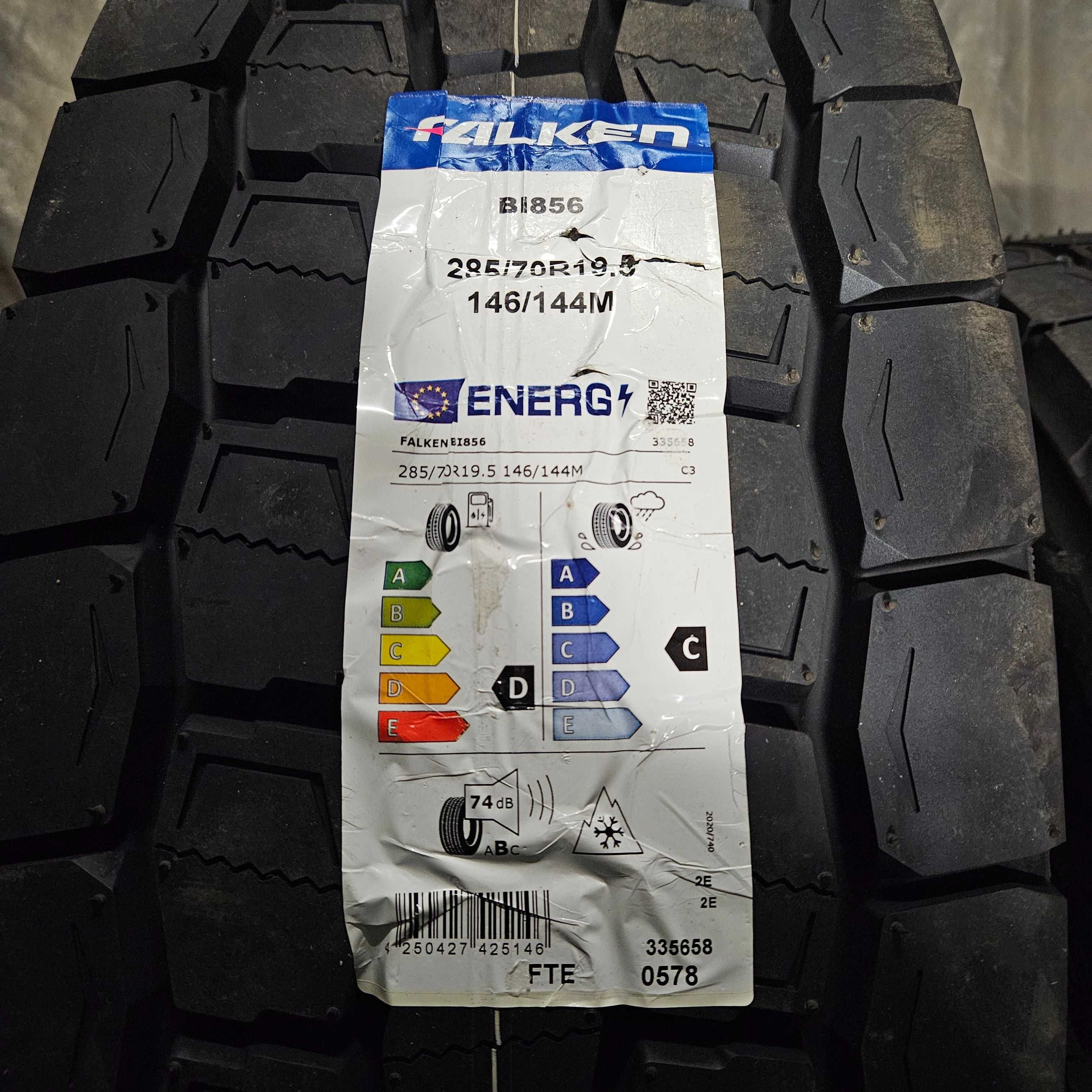 2 Нови тежкотоварни гуми 285/70 R19.5 Falken BI856 146/144M M+S Japan