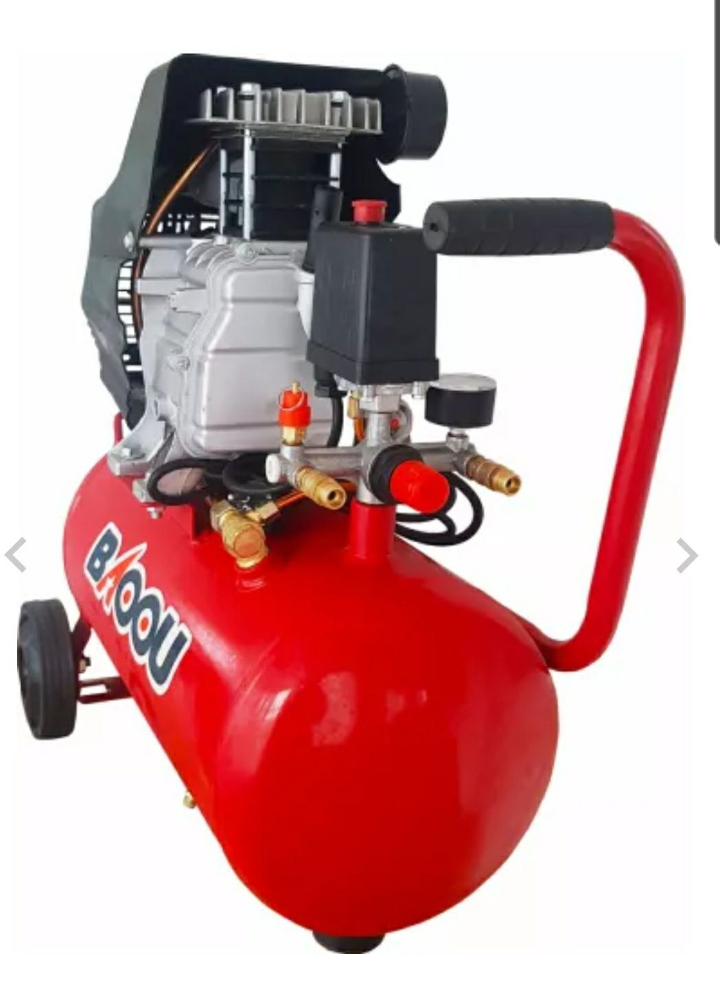 Compresor Profesional Baoou capacitate 24 Litri 2.5 hp 8 bar senzor