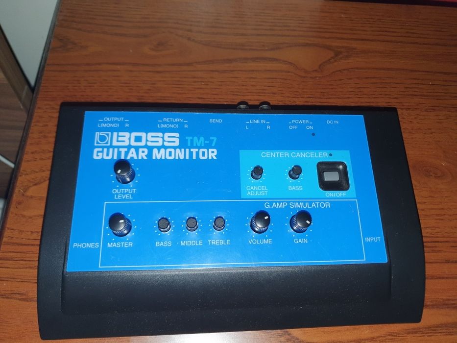 Нов Китарен ефект/монитор Boss TM-7