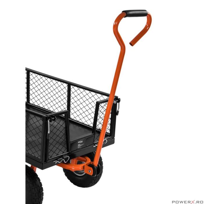 Carucior pentru transport, capacitate 125 litri, 400 Kg, Kraft