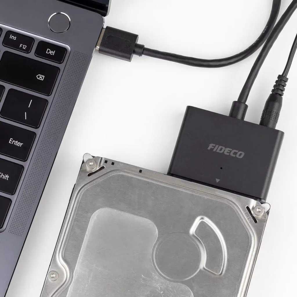 FIDECO USB 3.0 Кабел за връзка към HDD/SSD | SATA | 2.5″/3.5″