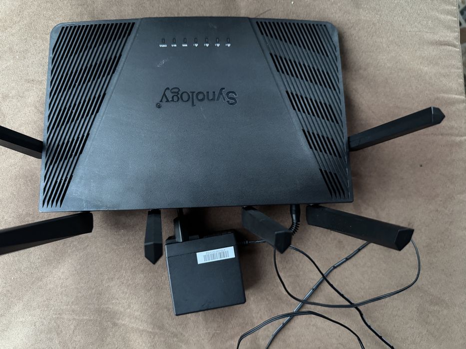 Router Wireless Synology RT6600ax, Tri-band, Wi-Fi 6