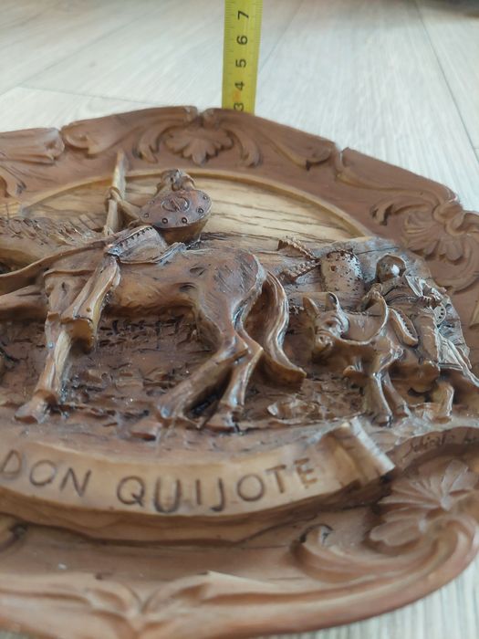 Vand Placuta de Perete 3D cu Don Quijote