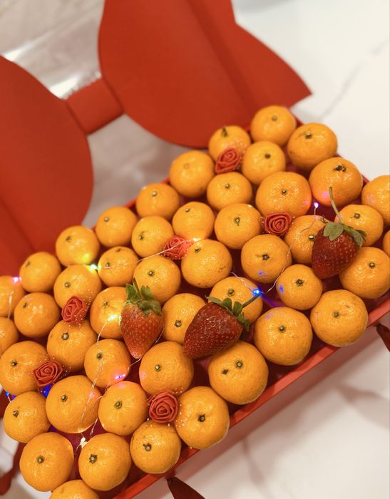 Мандариновый букет