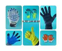 Перчатки рабочие, резиновые перчатки, медицинские, моющие средства