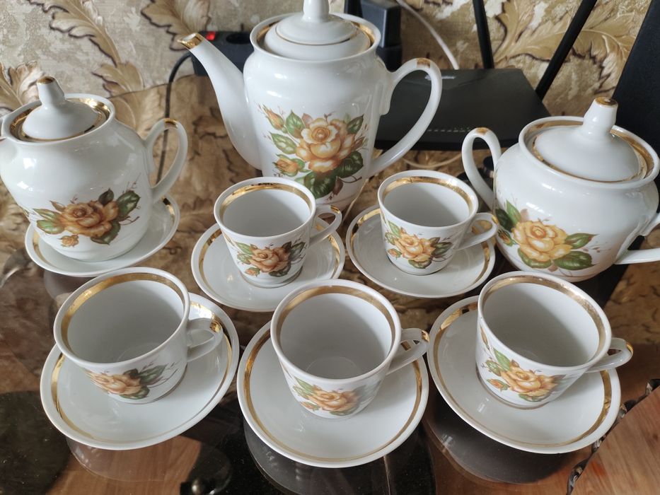 Кофейный сервиз. Советский