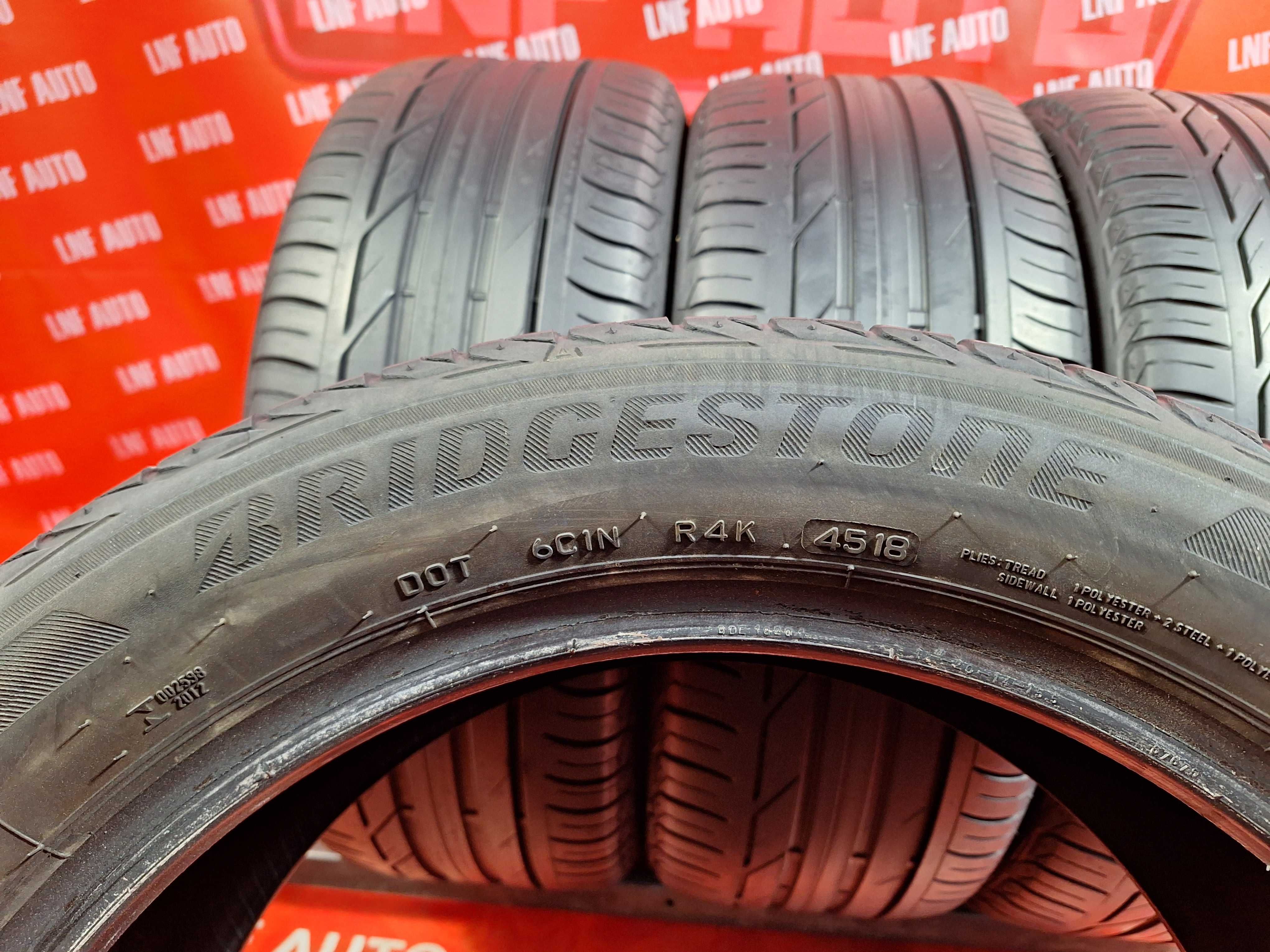 Anvelope de VARA - 225/50/18 - BRIDGESTONE - 6.23 MM - DOT 2018 !