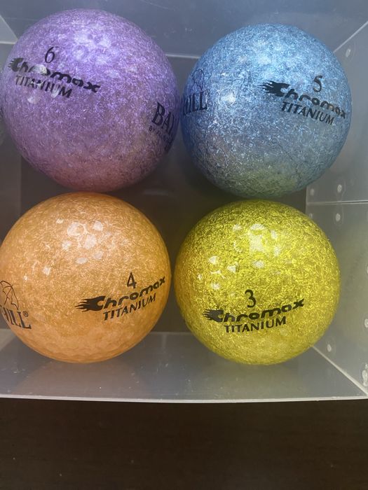 Голф топки Bay Palmer Hill hromax 6 бр комплект