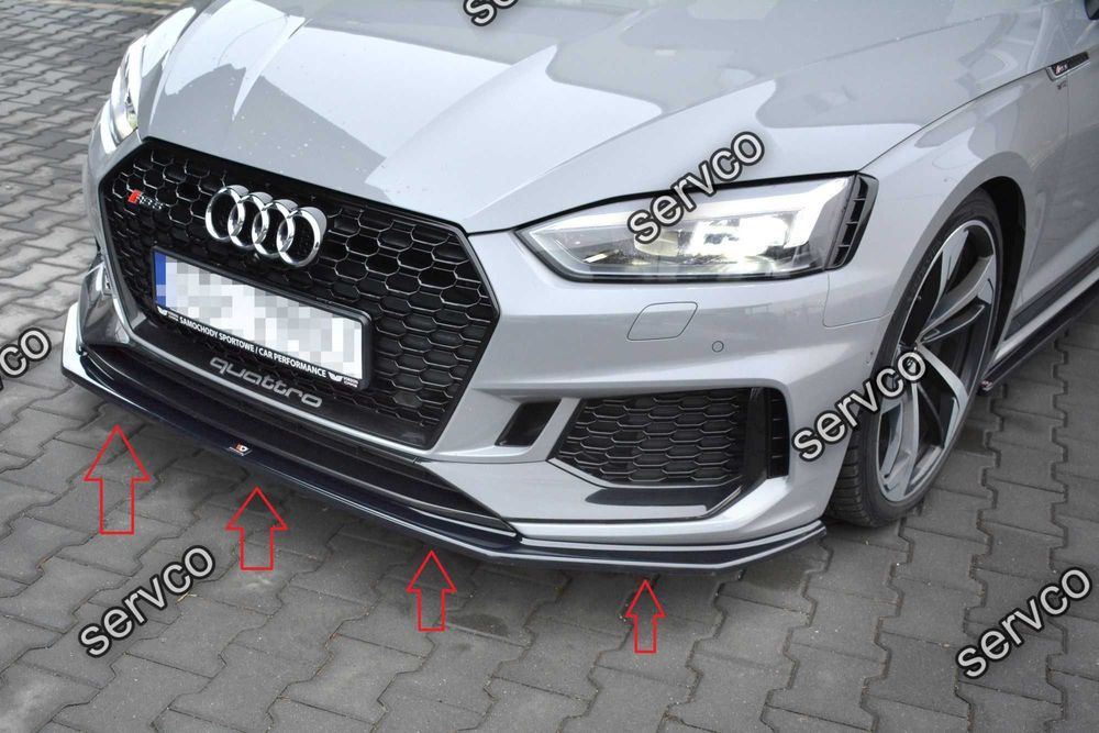 Pachet Body kit tuning Audi A5 RS5 Coupe Mk2 F5 2017-2019 v10 - Maxton