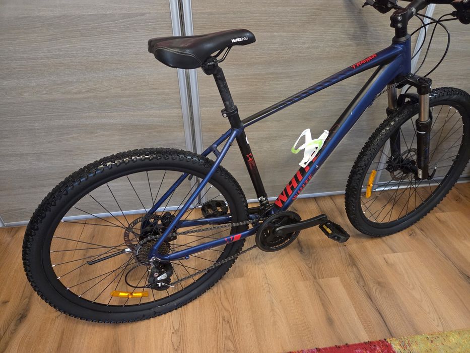 Bicicleta 27,5 White XC Trainer  L Frână disc hidraulice