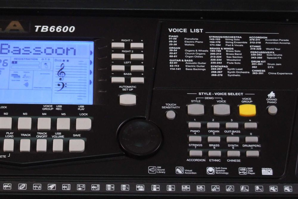 Acordeon orizontal Orla MIDI PC, 37 clape, 96 basi, Made in Italy, NOU