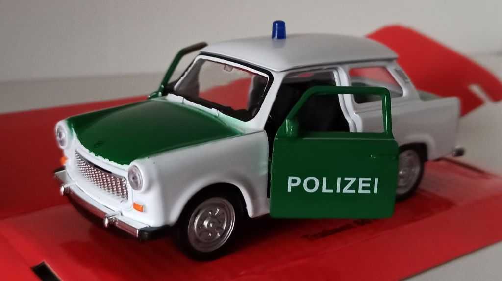 Macheta Trabant 601 Politia Germana - Welly 1/36