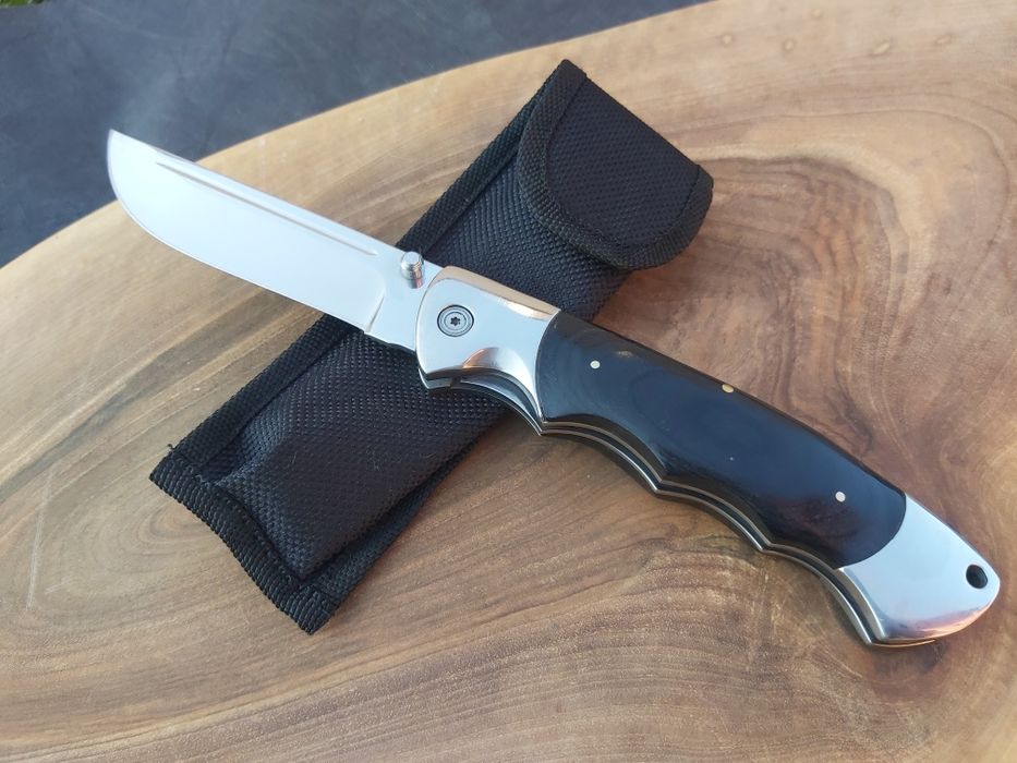 Руски сгъваем нож с текстилен калъф,131