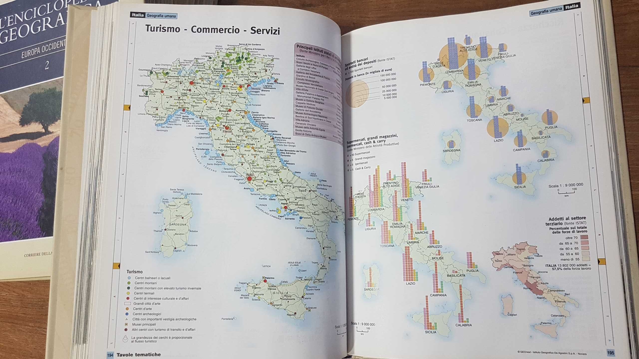 L’enciclopedia geografica , vol. 1-6, in limba Italiană ed. 2004