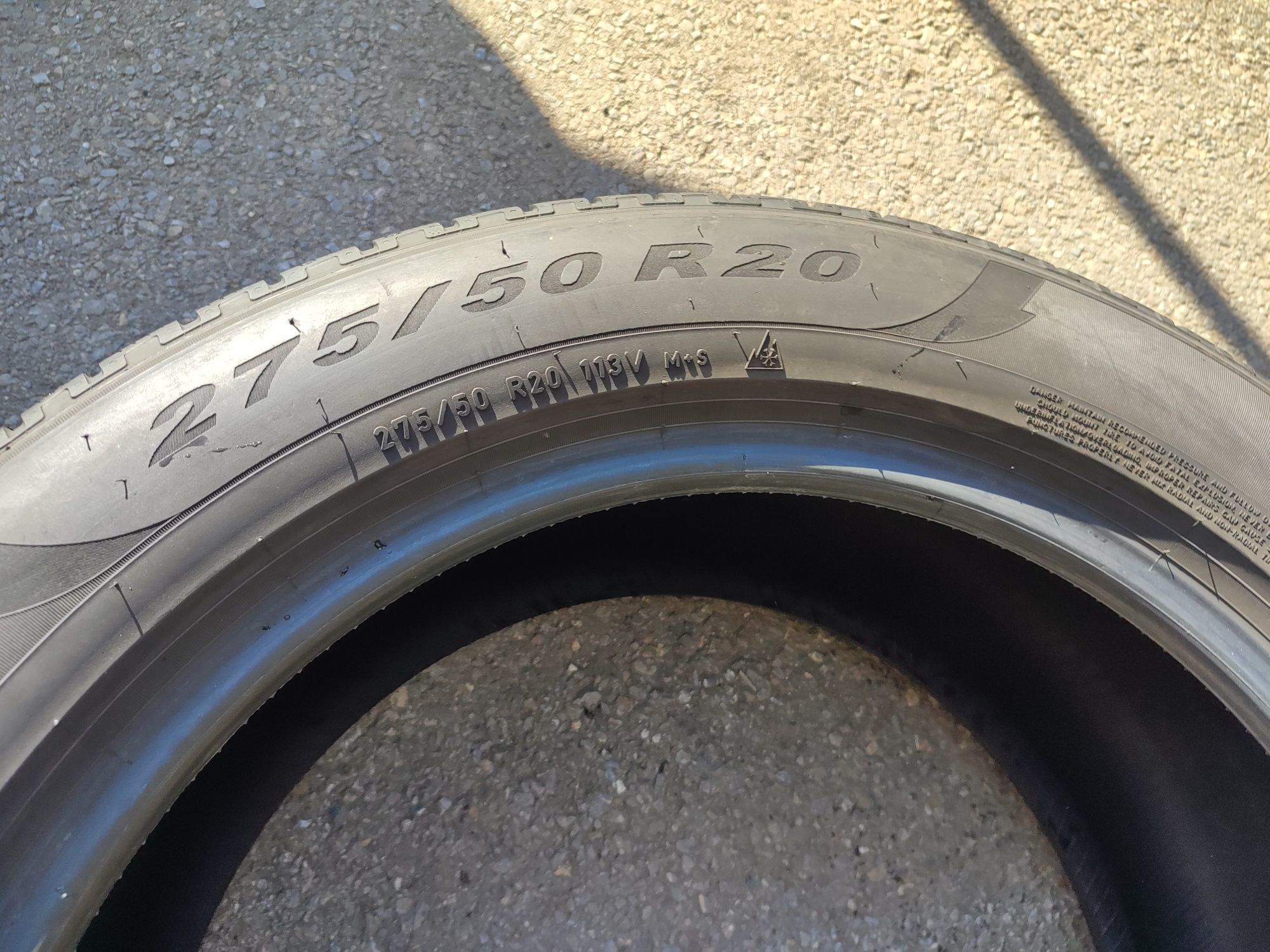 275/50/20" 4бр Pirelli sotozero winter,dot2320,7mm