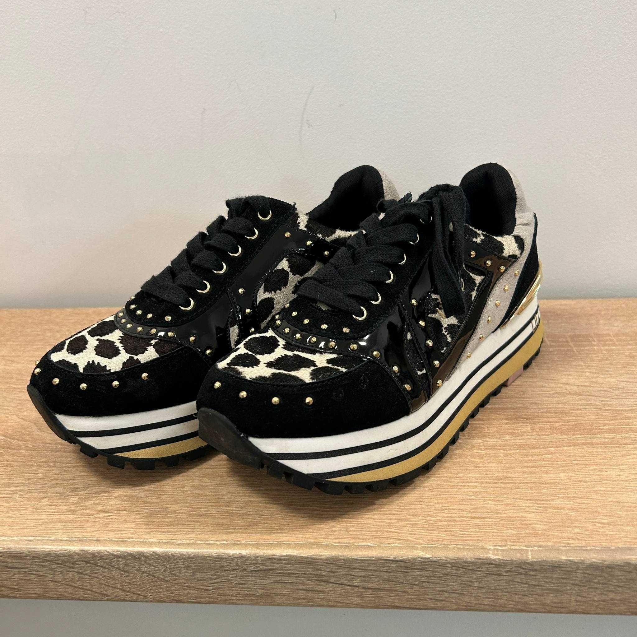 Оригинални дамски Обувки - LIU.JO SCARPE - Guess leather trainers