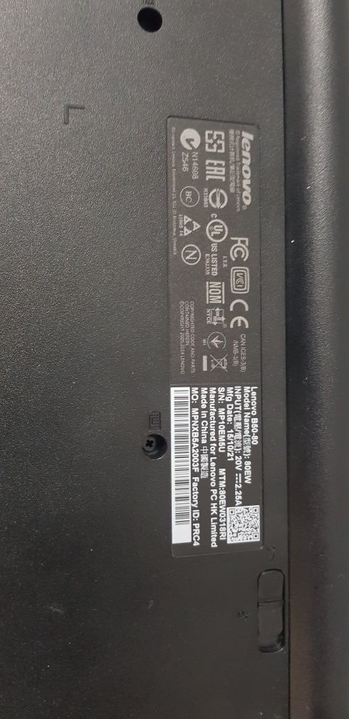 Laptop Lenovo B50-80 i3