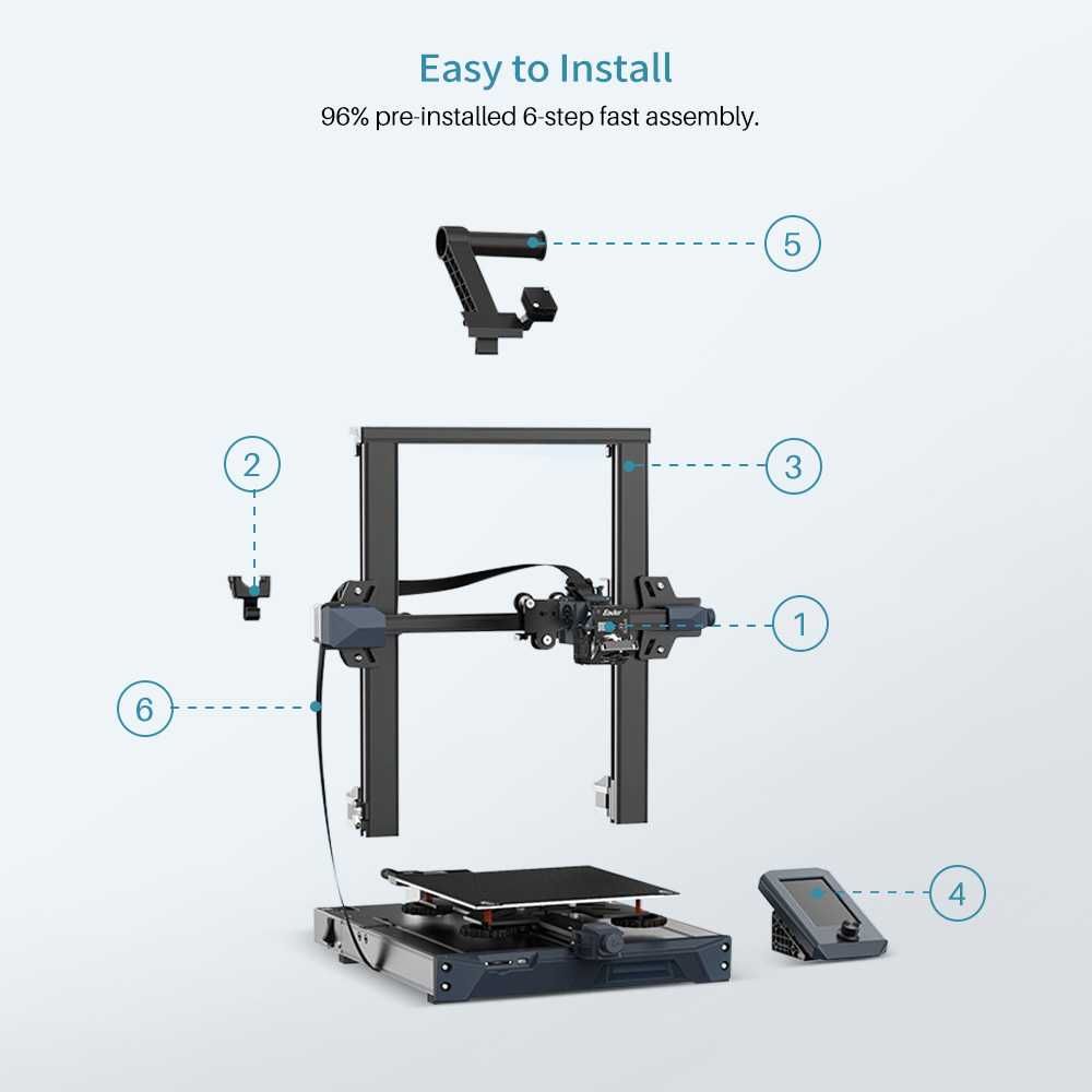 3D PRINTER ENDER 3 S1 (Сервисная гарантия 1 год)