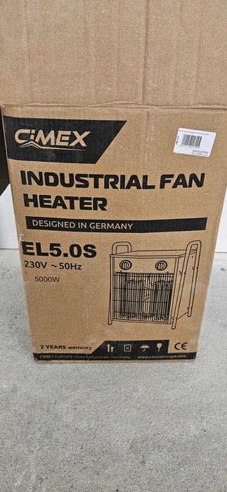 Електрически калорифер Cimex EL5.0S, 5 kW