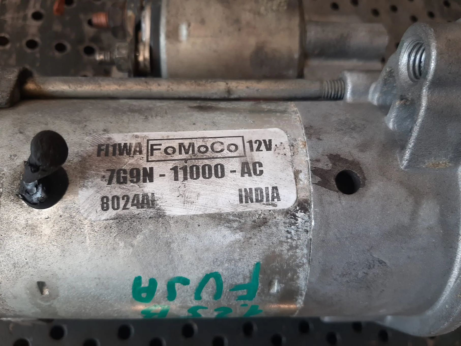 electromotor 1.25 b fuja ford fiesta 5  7g9n-11000-ac