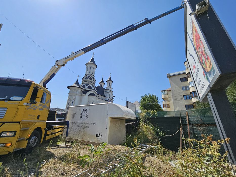 Vand man tga platforma, macara