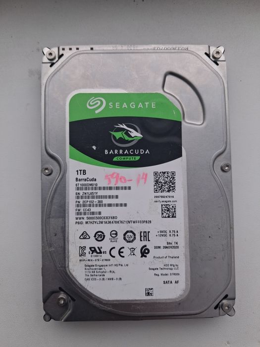 Жёсткий диск 1 TB