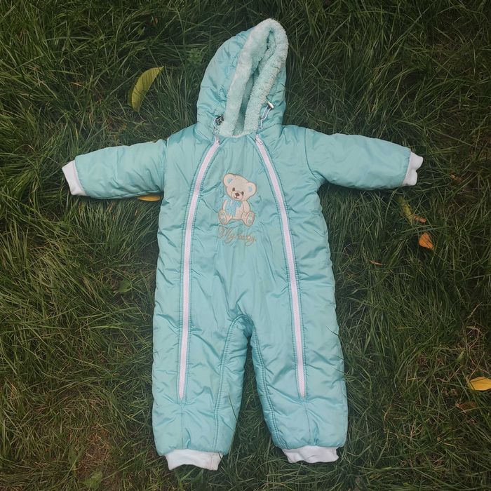 Зимний комбинезон для новорожденных