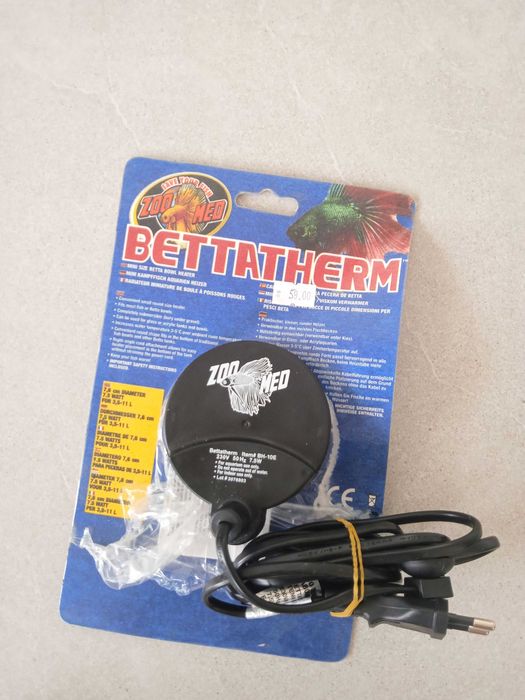 Нагревател за аквариум Bettatherm за бета като ново