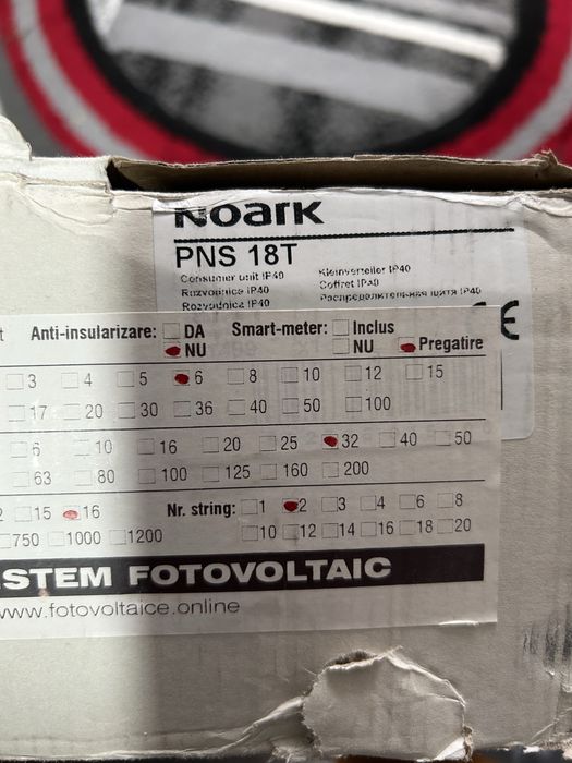 Tablou electic Noark
