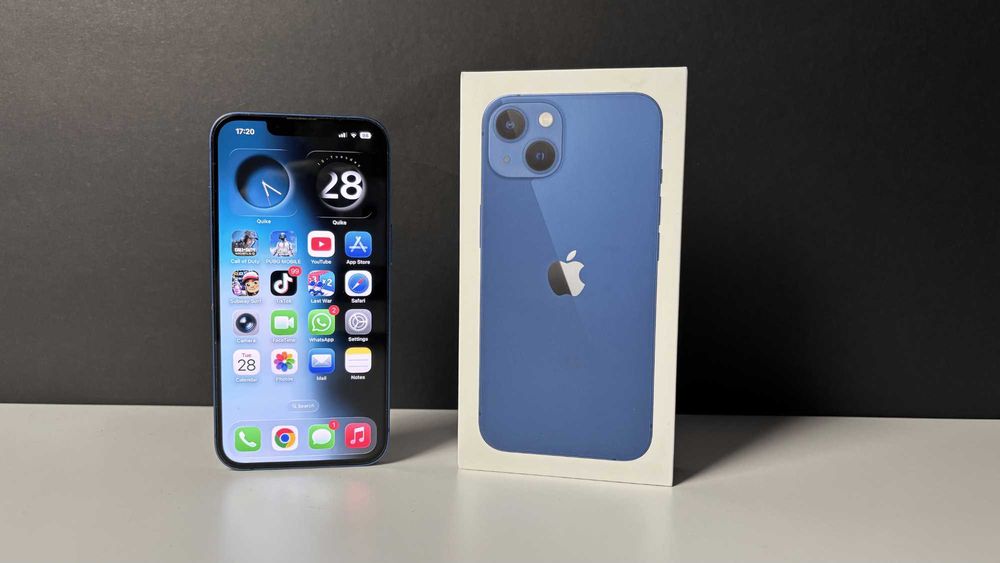 iPhone 13 Blue 128 Gb 5G stare buna la cutie