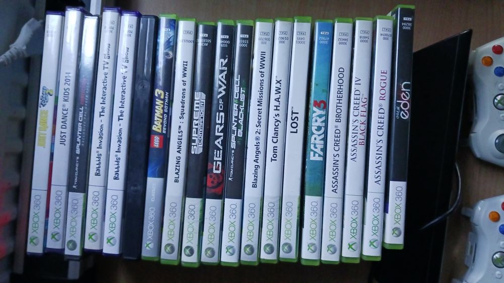 Xbox 360 piese + jocuri