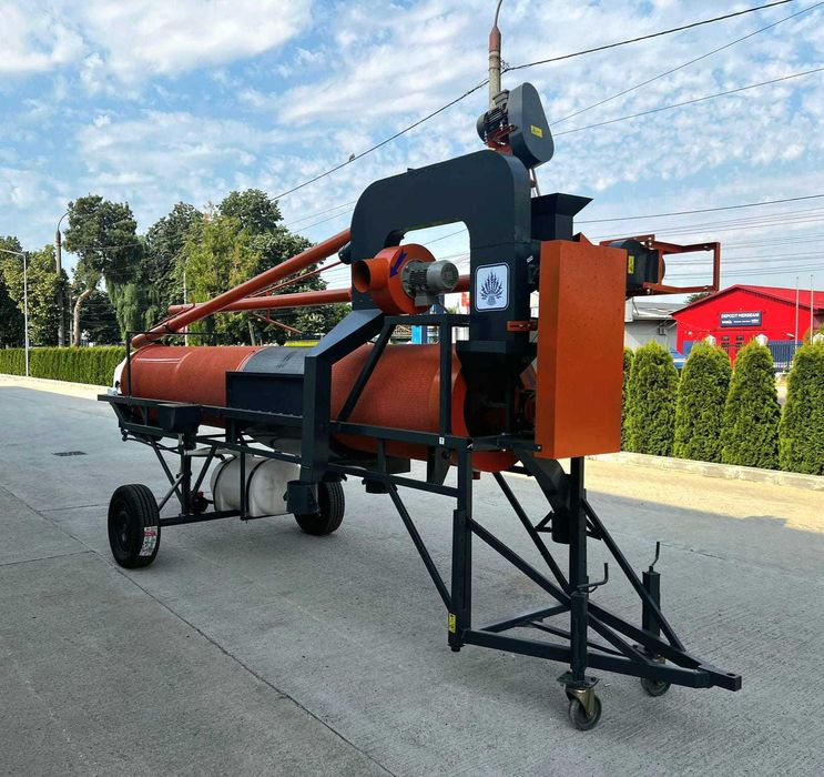Selector cereale si masina de tratat Dendani 4t.