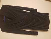 Rochie NOUA neagra cu sclipici argintiu 38