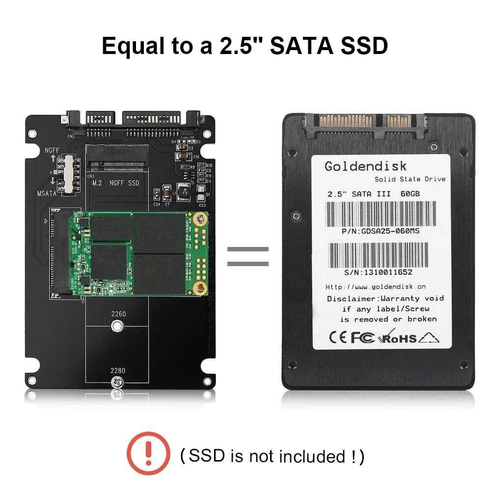 2in1 adaptor SSD mSATA M.2 NGFF la SATA 3 2.5 inch cu adaptor USB 3.0