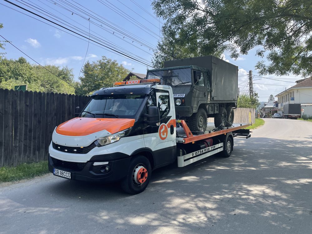 Tractari si transport auto Pucioasa,Targoviste,dube maxi non stop