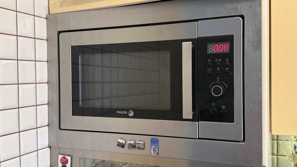 Встраиваемая микроволновка с грилем, СВЧ, микроволновая печь FAGOR