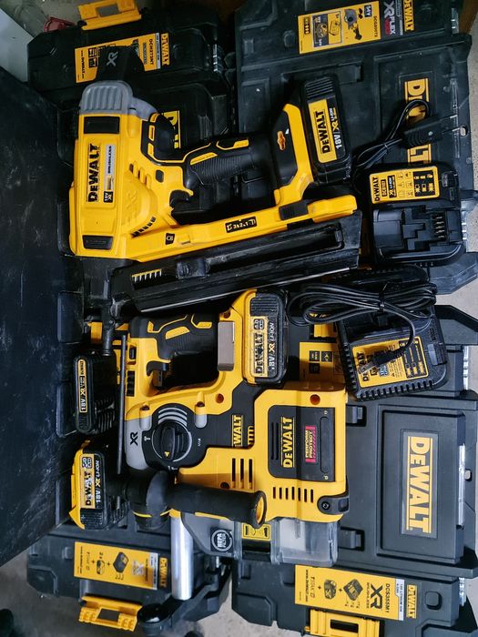 Pistol cuie Dewalt beton/încărcător/acumulatori