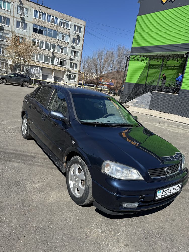 Opel Astra G 1.6 8-клапанный мотор Инжектор