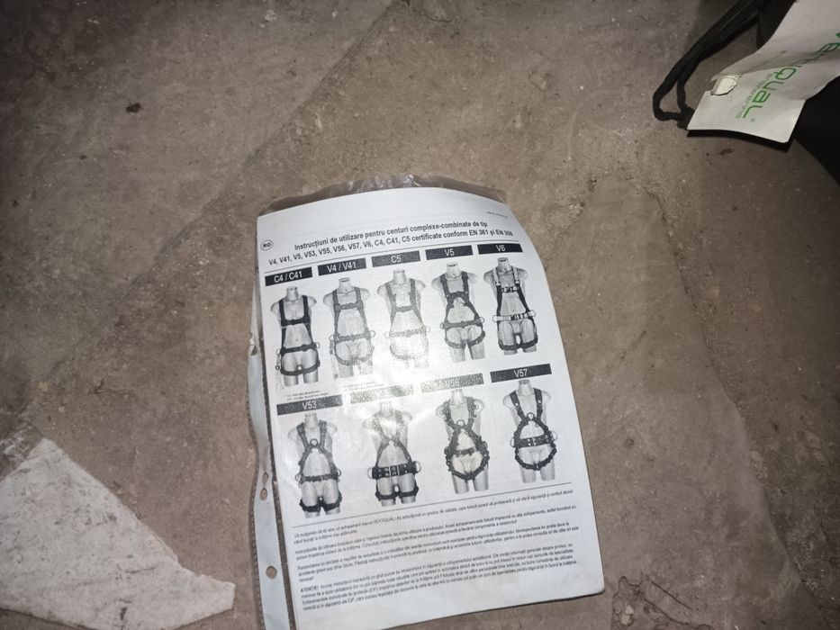 Centura lucru la înălțime