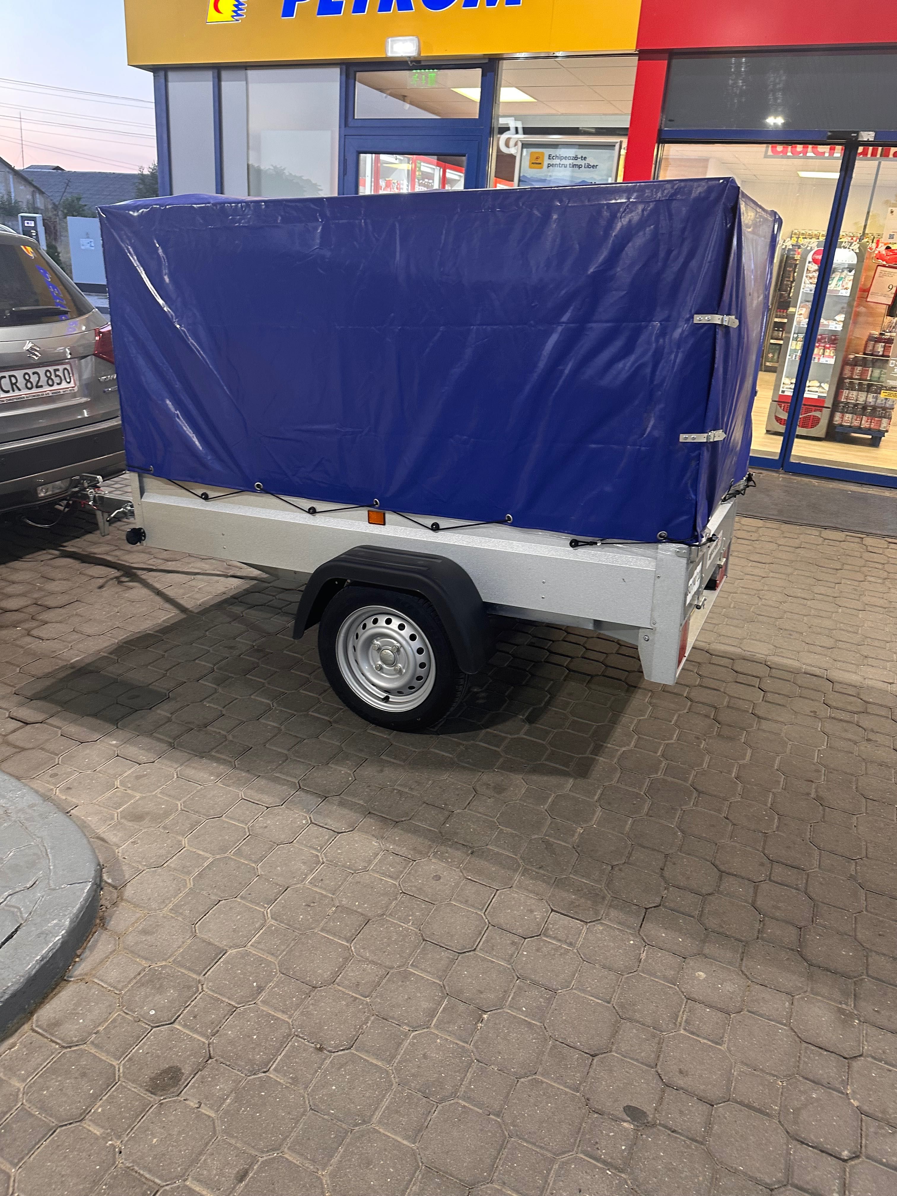 Remorcă 750kg nouă 2025