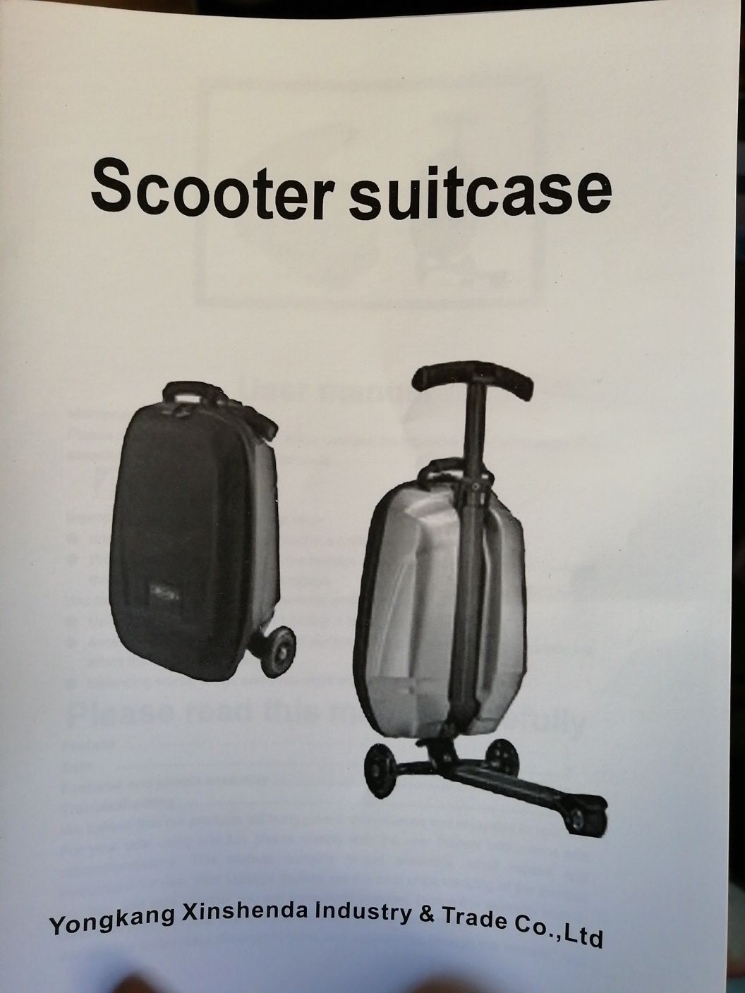 Micro Luggage 3 in 1