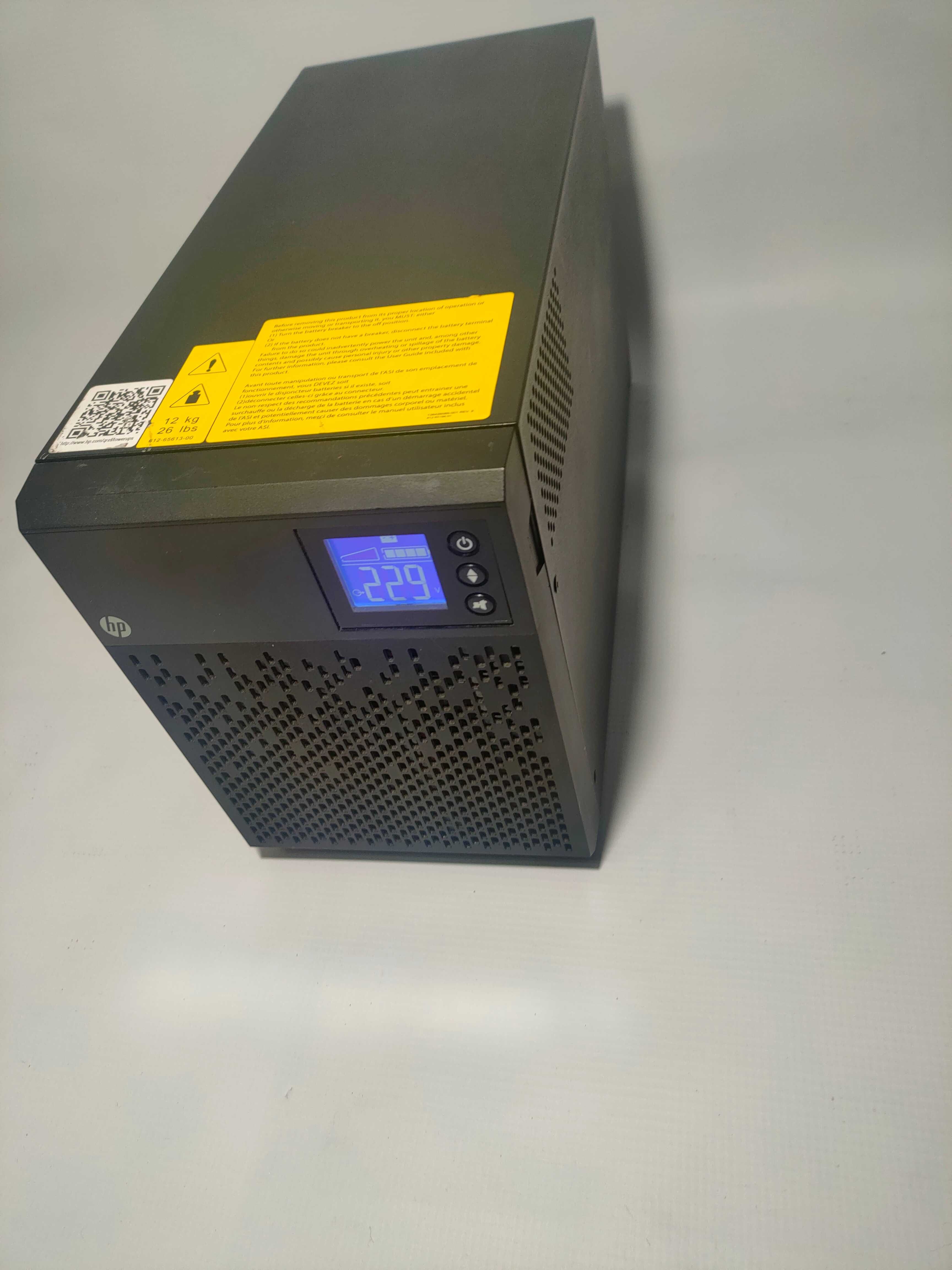 UPS HP T 1000 G4-700W, чиста синусоида, гаранция, цената е с вкл. ДДС