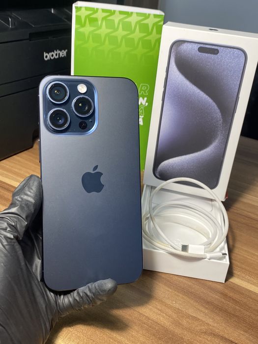 iPhone 15 Pro Max • 256 GB • Blue Titanium