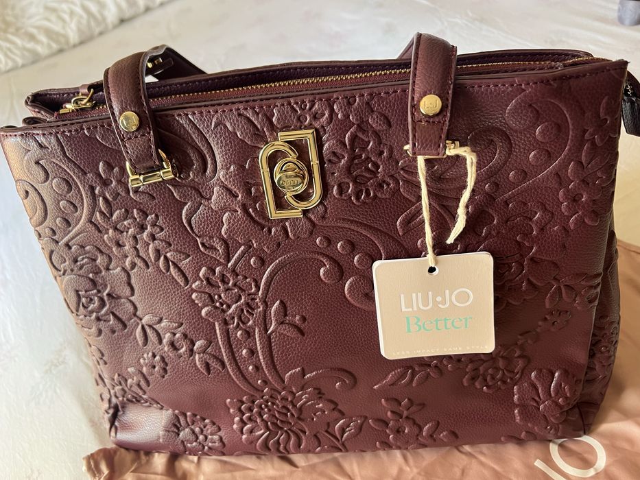Дамска чанта Liu Jo  цвят бургунди