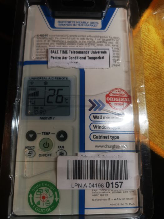 Telecomanda Aer Condiționat