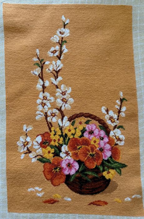 Vând goblen lucrat manual